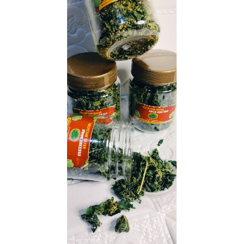 

Kremesan Bayam 50gram Gurih Kriuk Kres