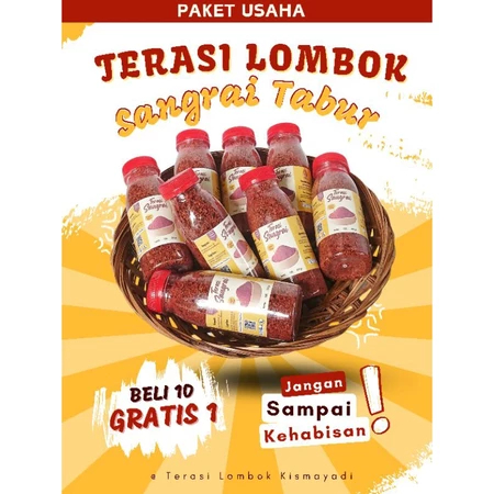 

Paket Usaha Terasi Sangrai Tabur