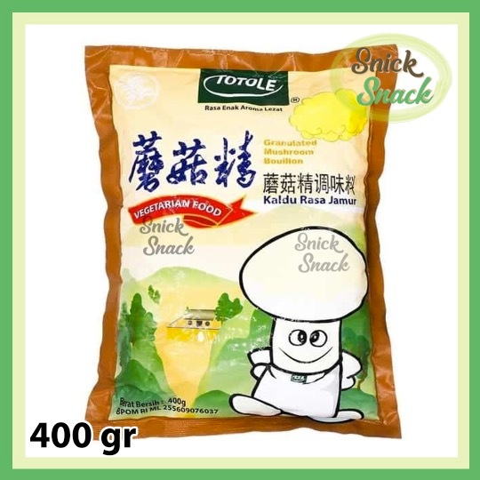 

Totole Kaldu Jamur 400 gr Penyedap Rasa Bumbu Masak Granulated Mushroom Bouillon