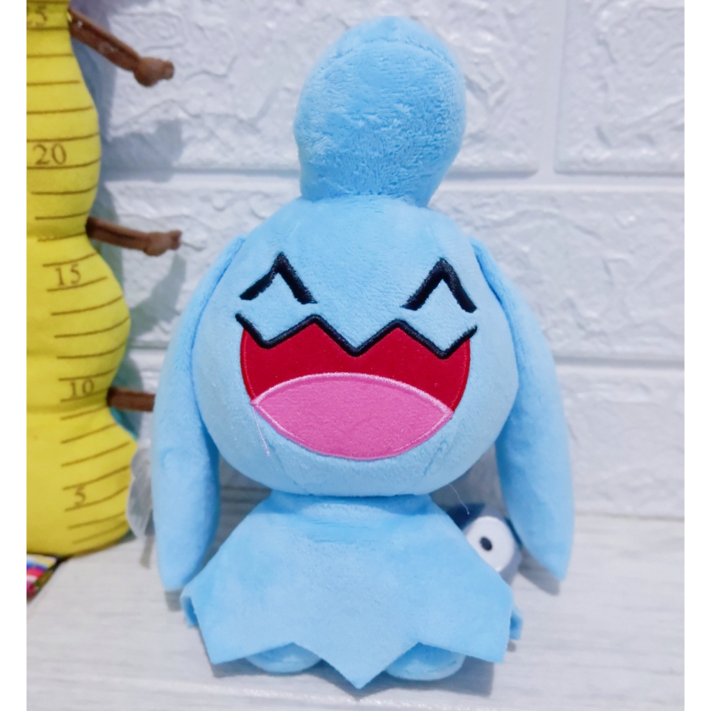 Boneka Pokemon Wynaut Evolusi Wobbuffet Wobuffet Ori Nintendo