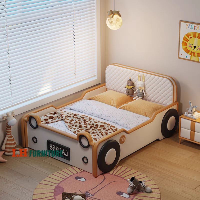 Tempat tidur anak mobil , Tempat tidur anak karakter , tempat tidur anak empuk , ranjang anak murah