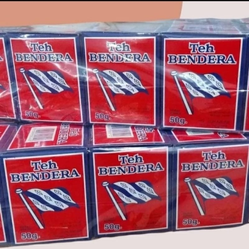 

Teh Bendera Bubuk 1 Pack Isi 10 Kotak @50g