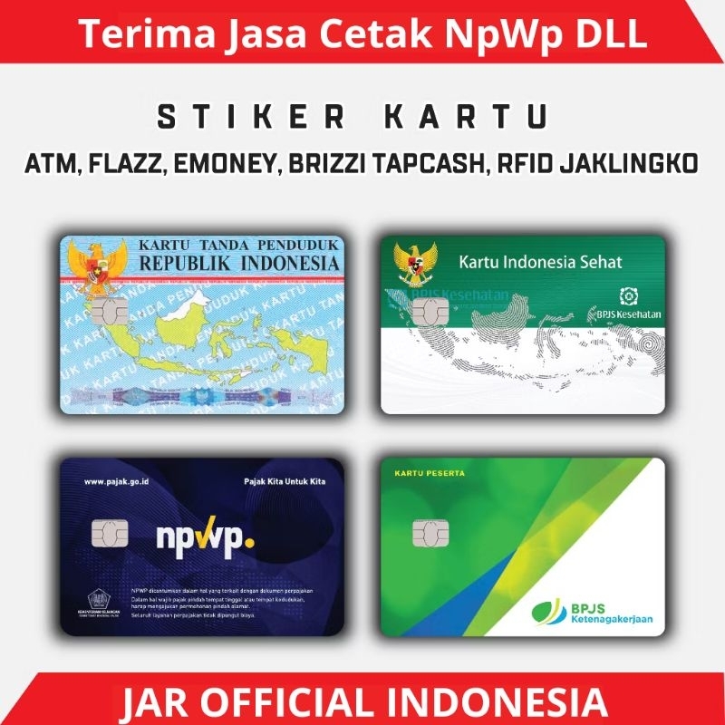 

Cetak Stiker Kartu Bahan PVC