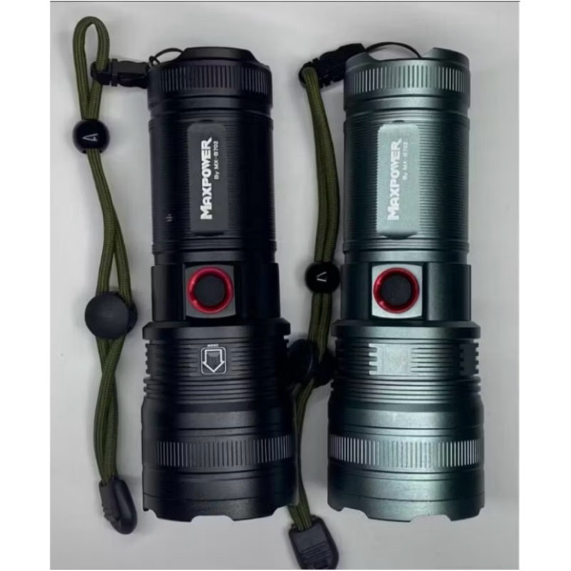 Senter Maxpower Mx-B702 Super Terang Super Zoom Berkualitas Di jamin Original