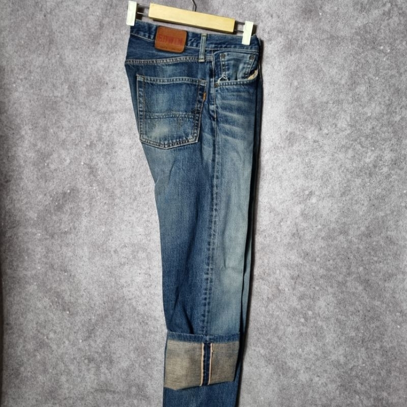 Celana Jeans Edwin 505X Selvedge 29 Fit 30