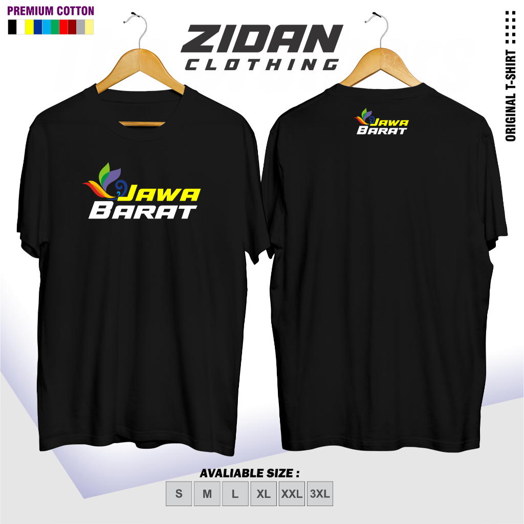 kaos baju tshirt jawa barat kaos pria wanita jabar keren