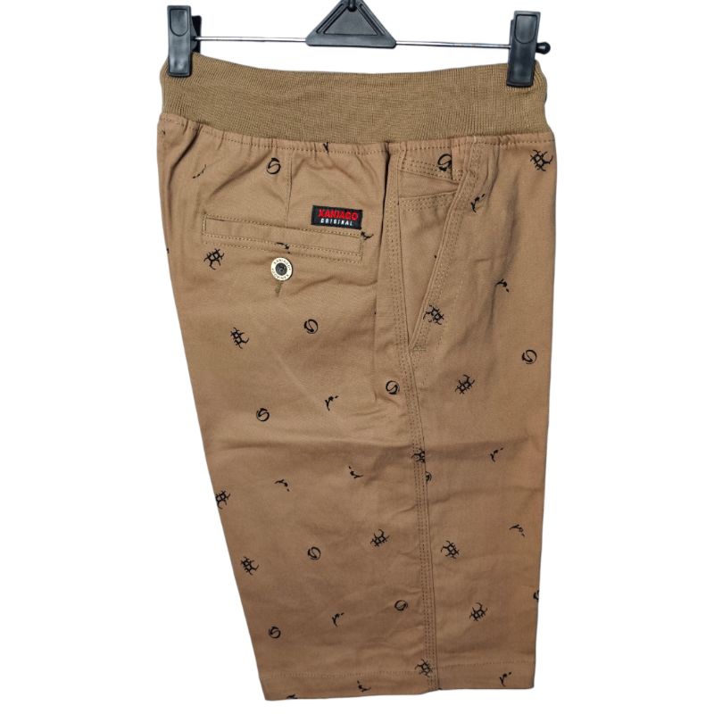 CELANA CHINOS PENDEK PRIA MOTIF