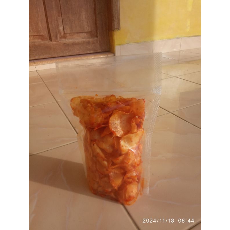 

kripik singkong pedas manis
