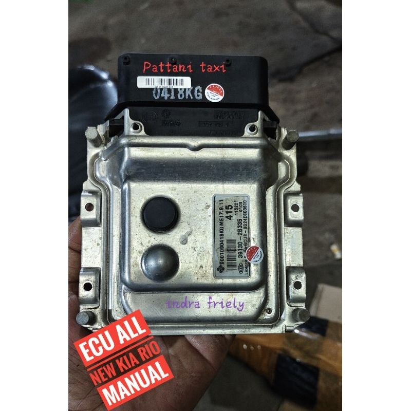 ECU kia rio M/T all new kia rio manual