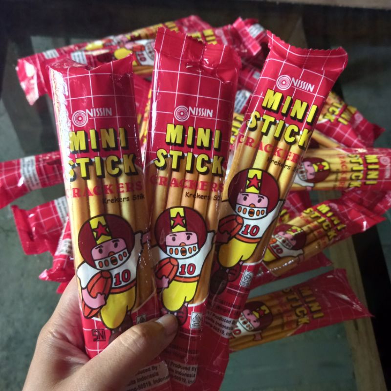 

[3 PCS] BISKUIT NISSIN / NISSIN MINI STICK CRACKERS / KREKERS STICK