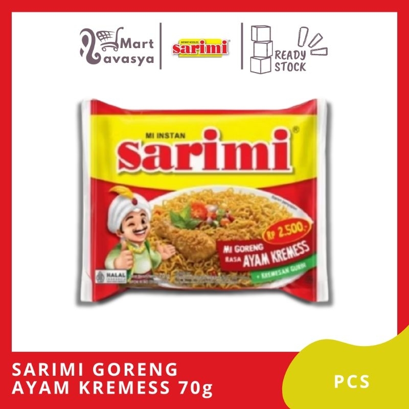 

SARIMI GORENG AYAM KREMESS 70g - 1 PCS - KOTA BANDUNG - LAVASYA MART