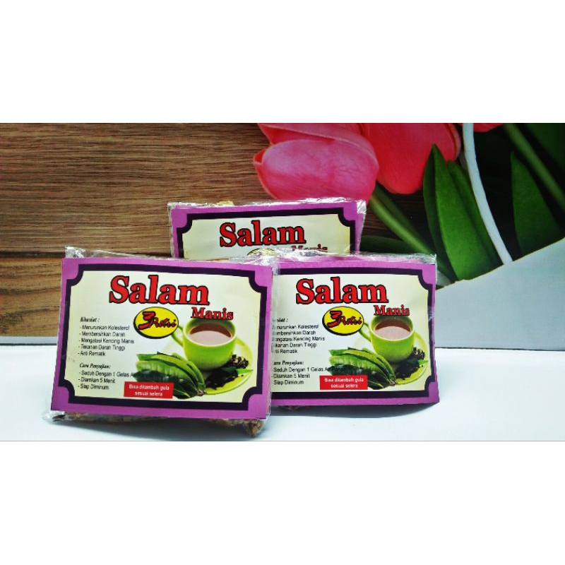 

WEDANG SALAM MANIS 3 PUTRI (1 PACK ISI 10 PCS)