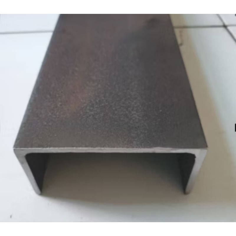 Besi UNP 100 x 50mm tebal 3,8mm Panjang Custom
