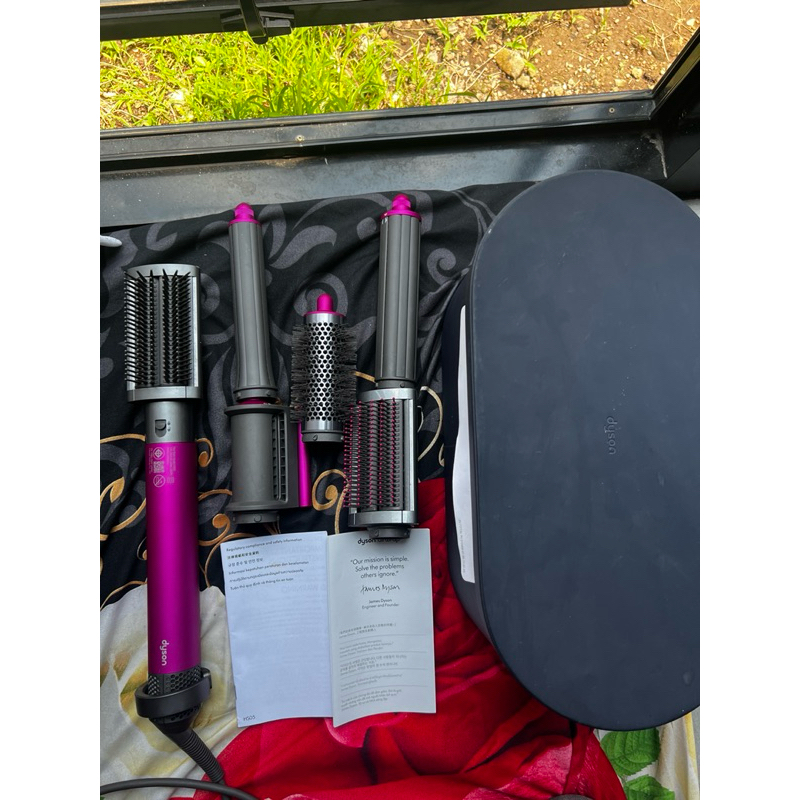 Dyson Airwrap Original Long Barrel Fuschia Preloved