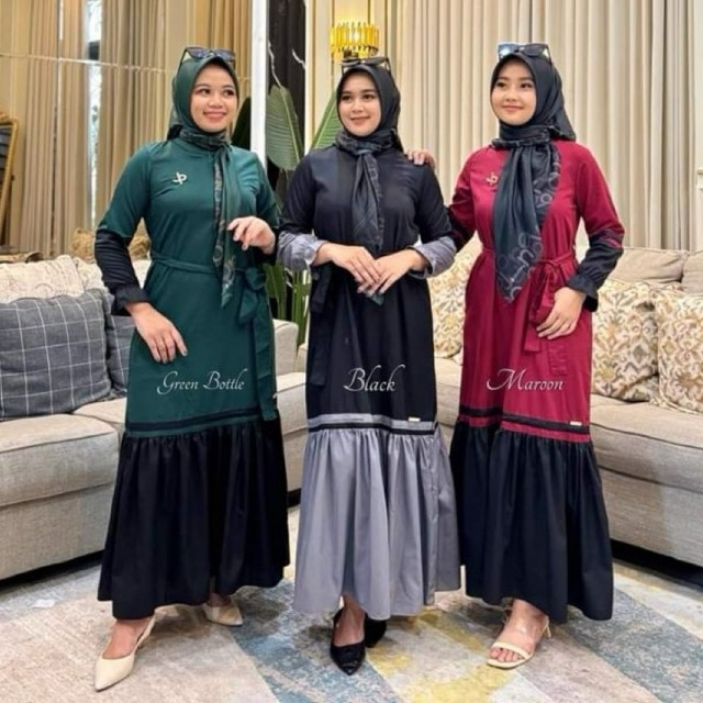 LALA DRESS Gamis Journey Scarves