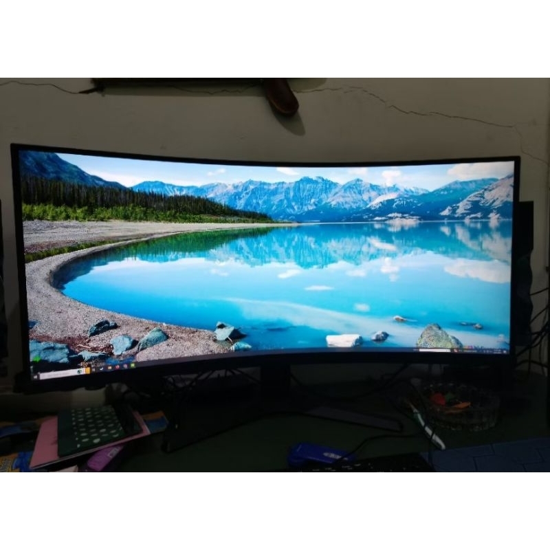 Monitor 34inch Koorui 34E6UC Curved Gaming Monitor 165hz