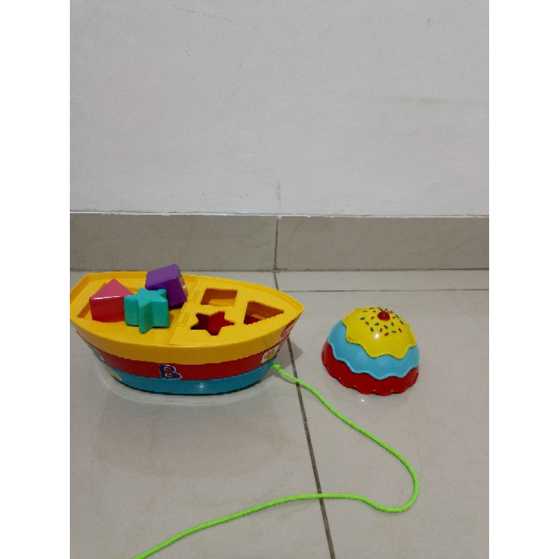 paket mainan anak balok dan susun preloved