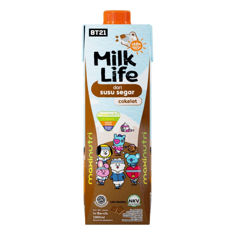 

Milk Life UHT Cokelat 1000ml Susu UHT Cokelat 1 Liter