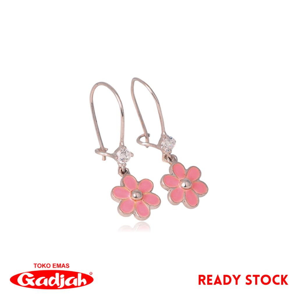 Anting Emas Kawatan Bunga Kertas - Toko Emas Gadjah