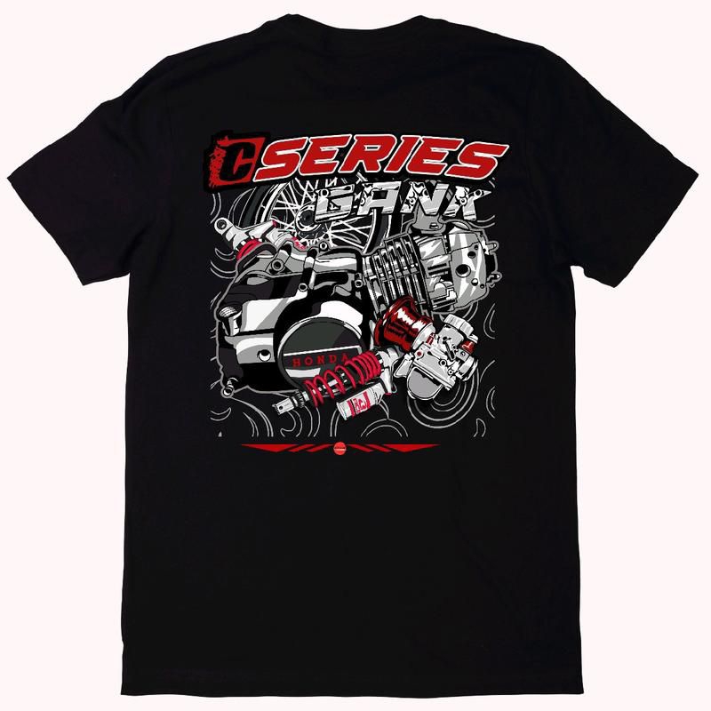 Kaos C Series Gank V3 / Baju Distro C Series Gank / Pakaian pria wanita