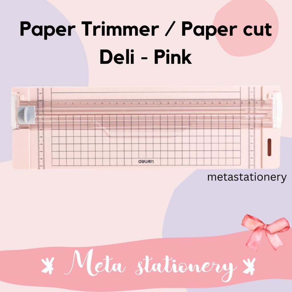 

Pemotong Kertas / Paper Cutter / Paper Trimmer Cutter DELI 14251