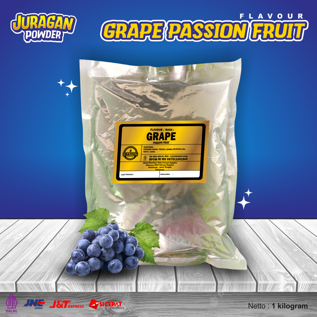 

BUBUK MINUMAN RASA GRAPE PASSION FRUIT / SERBUK MINUMAN RASA GRAPE PASSION FRUIT / BUBUK MINUMAN INSTAN GRAPE PASSION FRUIT / SERBUK MINUMAN INSTAN GRAPE / BUBUK INSTAN GRAPE PASSION FRUIT / SERBUK INSTAN GRAPE / BUBUK MINUMAN KEKINIAN RASA GRAPE PASSION