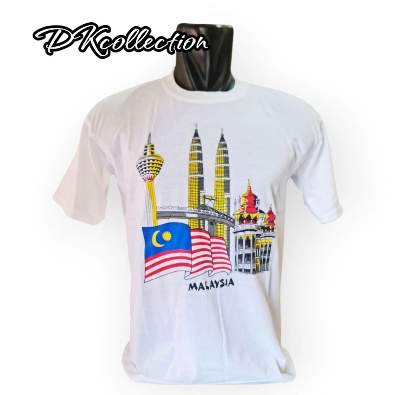 Kaos Malaysia Souvenir kaos Kuala lumpur baju malaysia