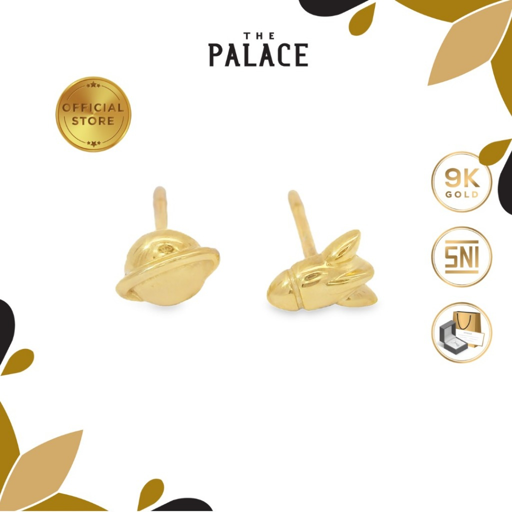 The Palace Basic Earring / Anting  Planet 9K