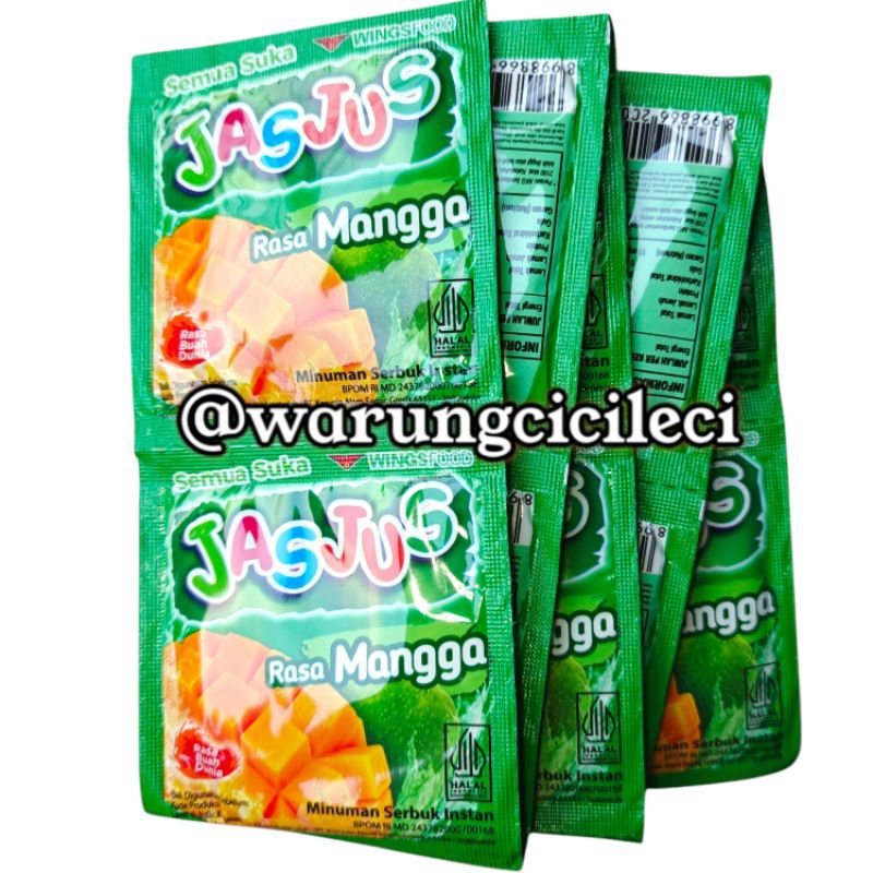 

JASJUS RASA MANGGA 6g x 10pcs ( 1 RENCENG )