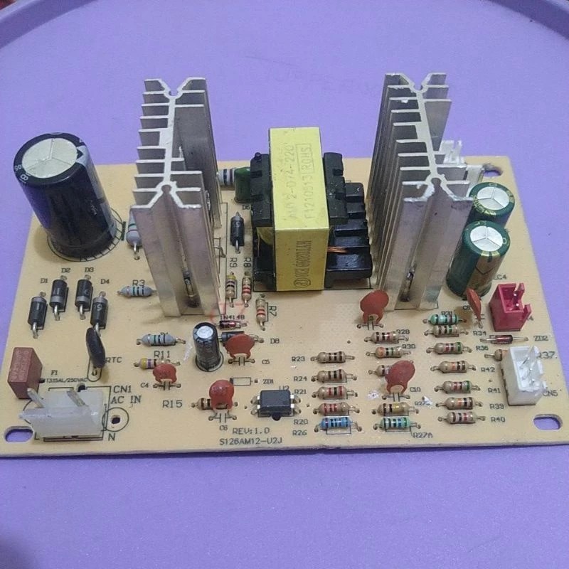 Modul PCB power supply Dispenser Miyako model baru dan merk cina