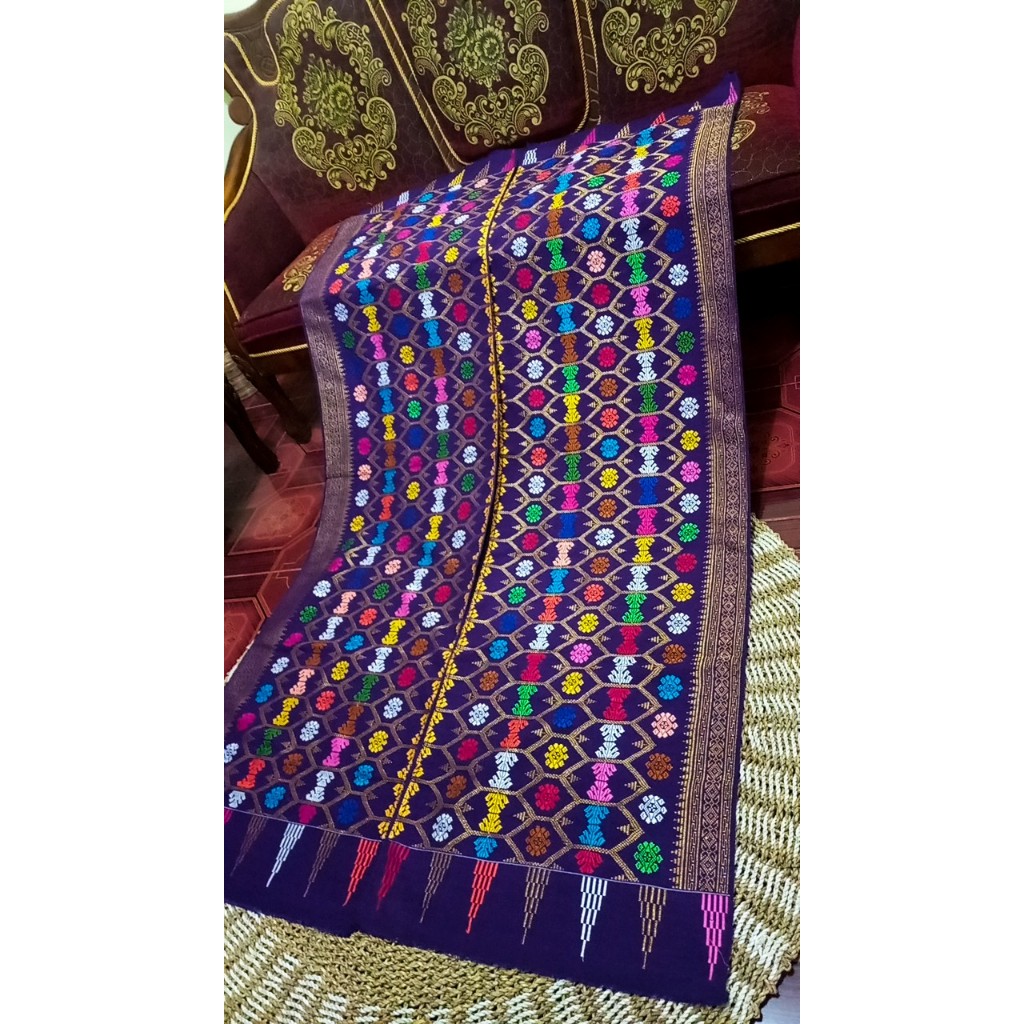 songket lombok motif subahnale original tenun handmade sasak lombok