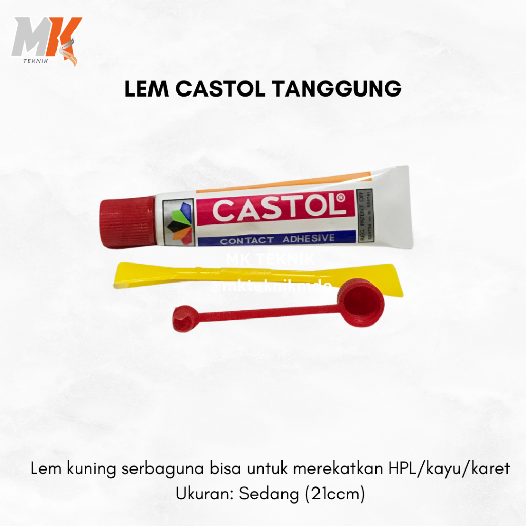 

LEM CASTOL TANGGUNG 21CC / LEM KUNING SERBAGUNA