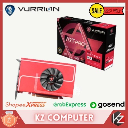 VGA CARD - VGA VURRION RX 550 4GB GDDR5 128 BIT 4HDMI