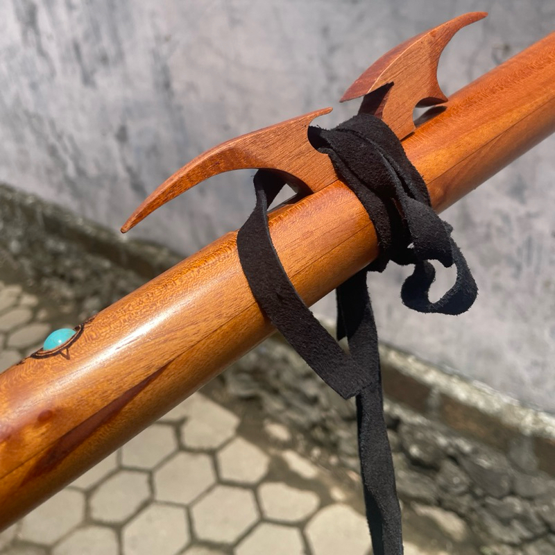 Professional Native American Flute Mahogany