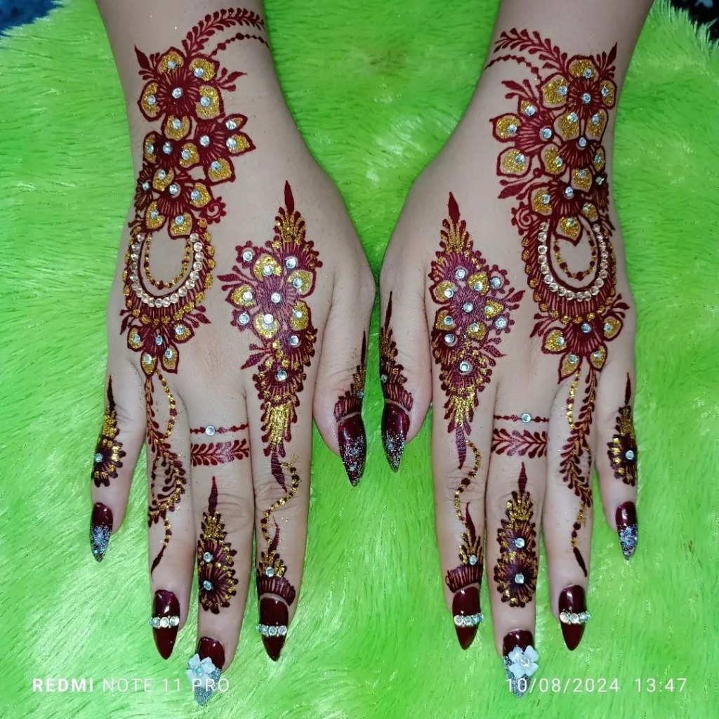 Henna NEHA ASLI Henna Neha Henna  Halal Terlaris Henna NEHA Kerucut