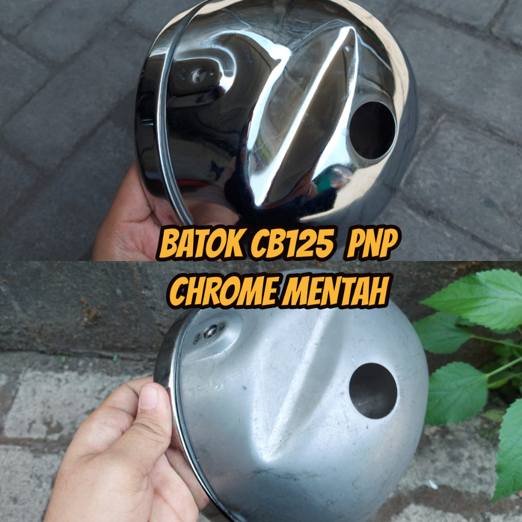 BATOK LAMPU CB125 CHROME / MENTAH FUL PRES PNP DAYMAKER 5.7 INCH