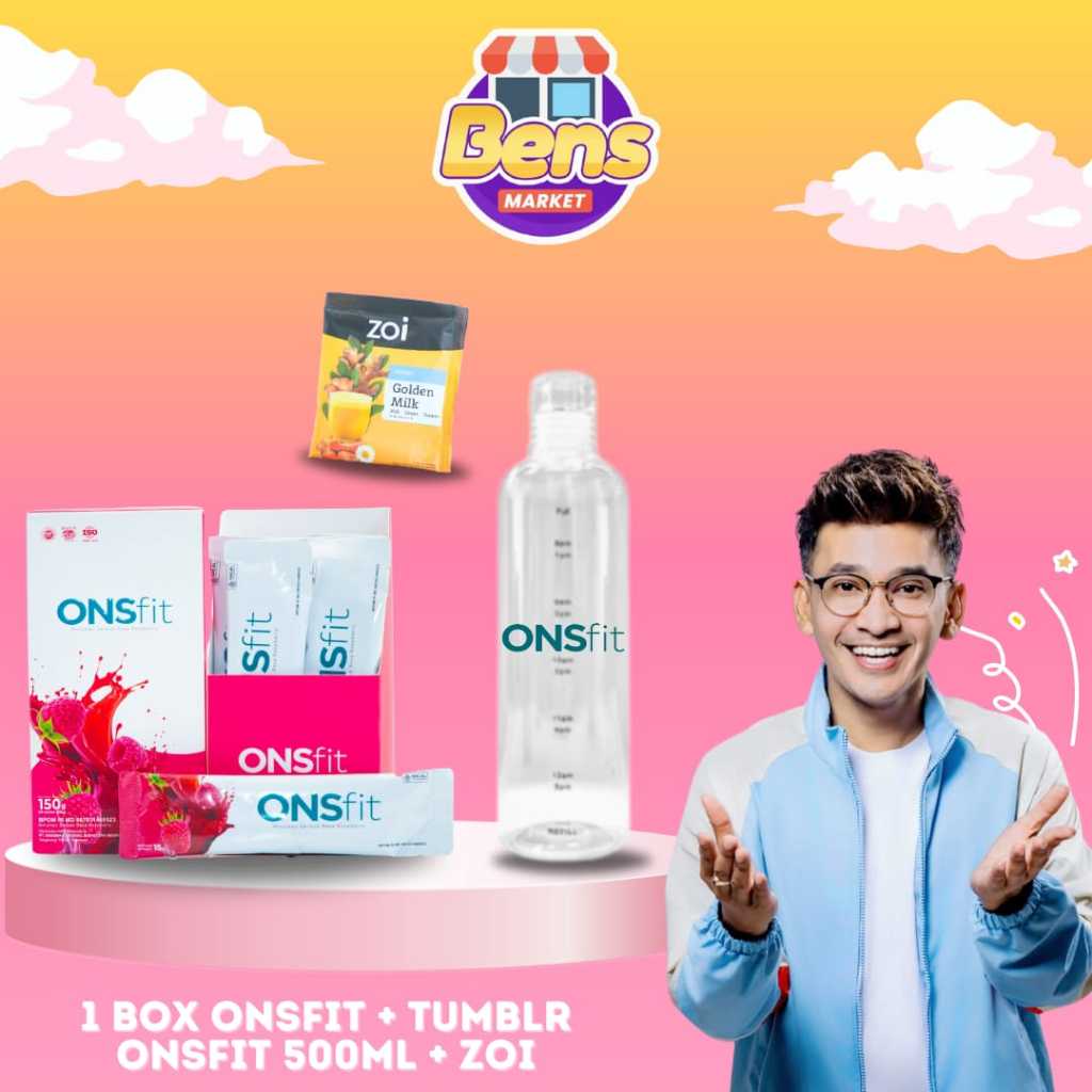 

ONSfit 1 Box + 1 Sachet Zoi dan Tumblr Bening