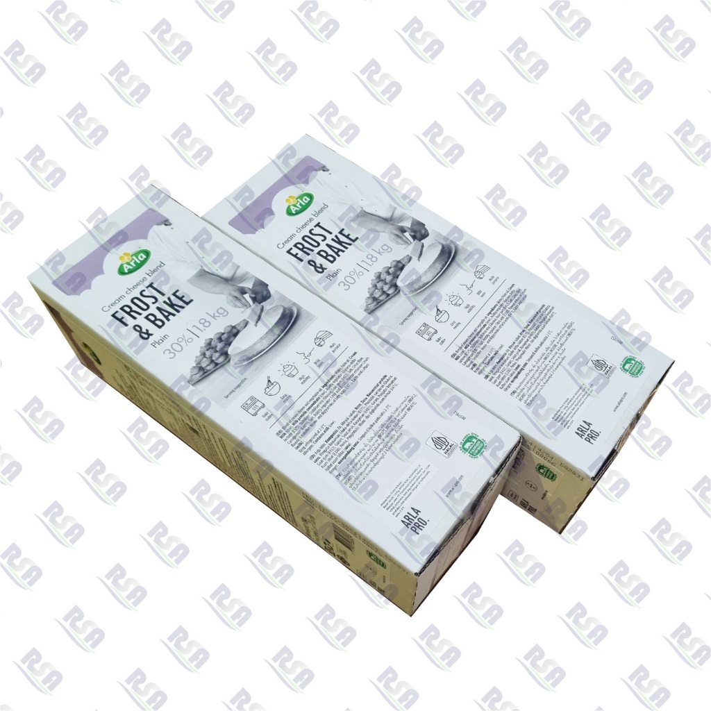 

Arla Frost & Bake Cream Cheese 1,8 Kg Import dari Denmark