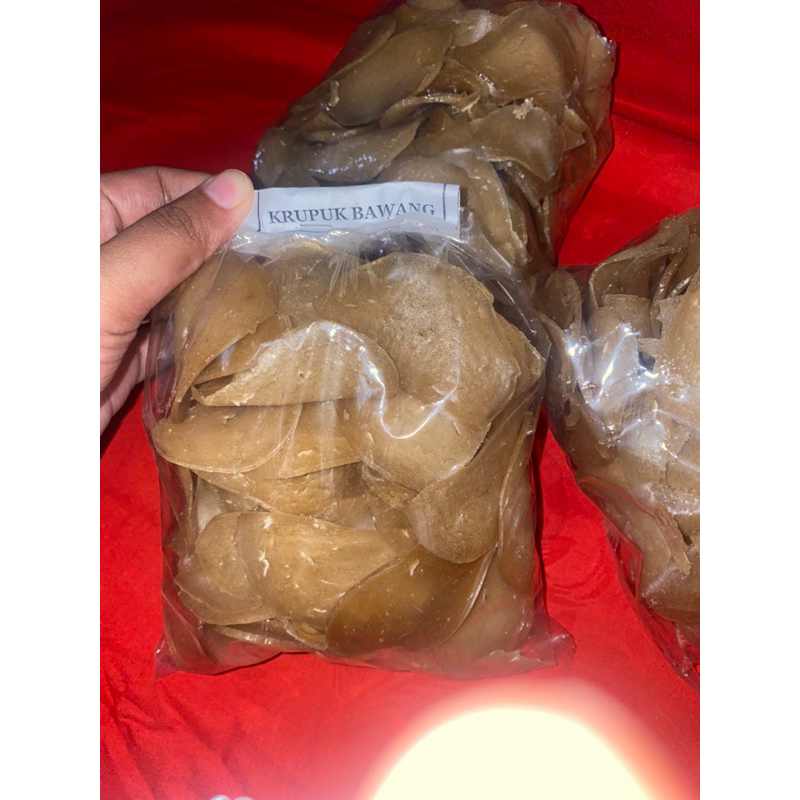 

KERUPUK BAWANG SUPER ENAK 500GR