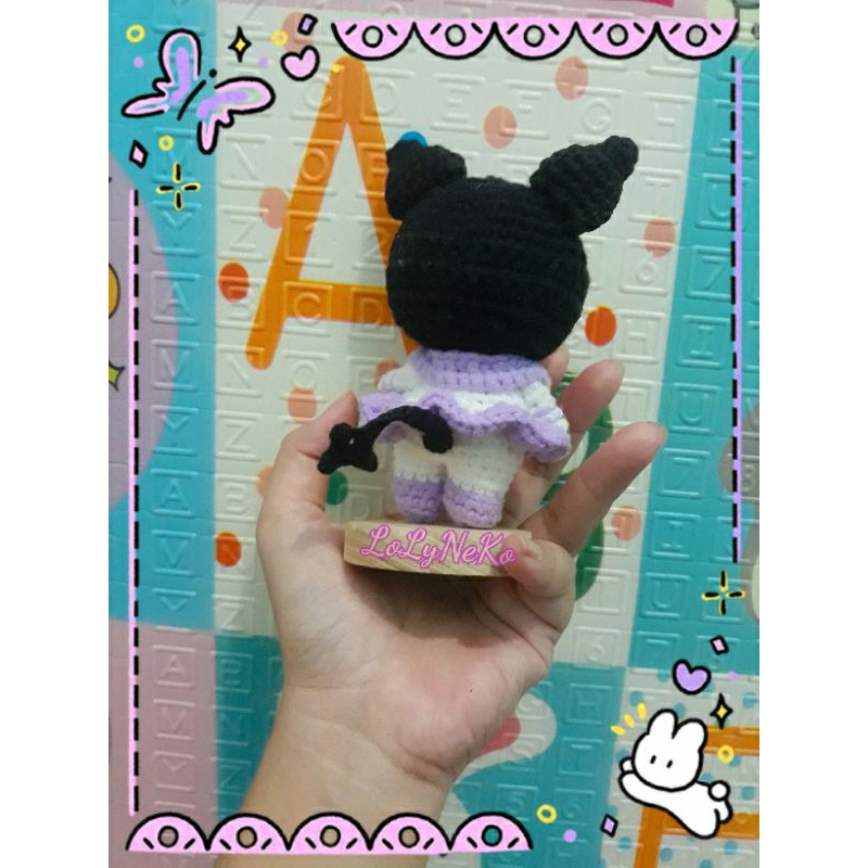 ganci kuromi/boneka kuromi/amigurumi