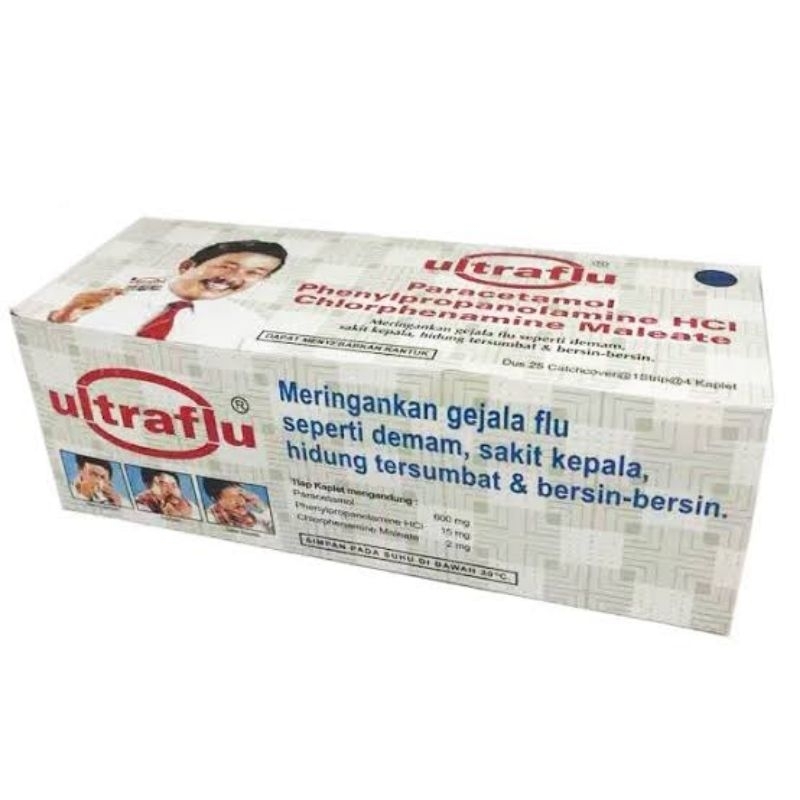 Ultraflu 1 box Ultraflu putih