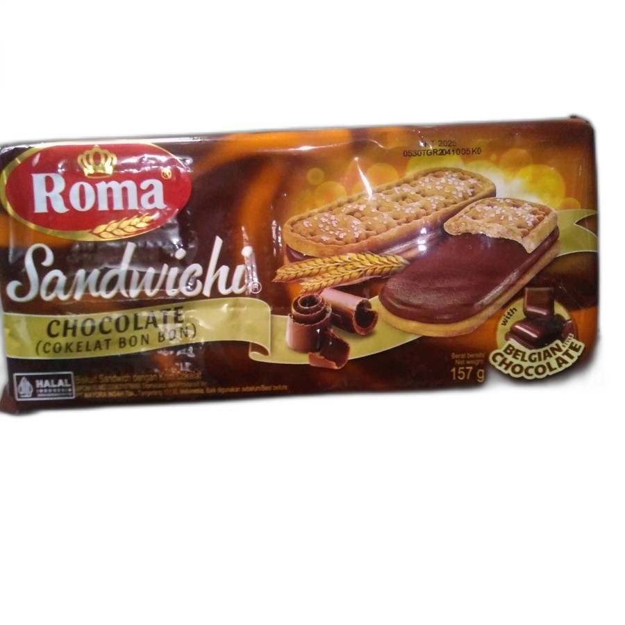 

Roma Sandwich Cokelat Bon Bon [157 Gr]