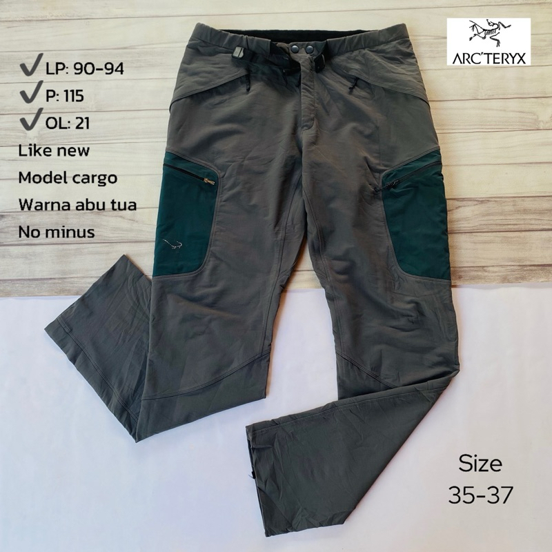 Celana outdoor Arc’teryx original/ longpant/ Celana cargo Arcteryx