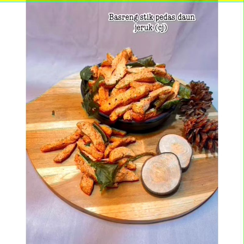 

BASRENG PEDAS STICK DAUN JERUK 500 GRAM
