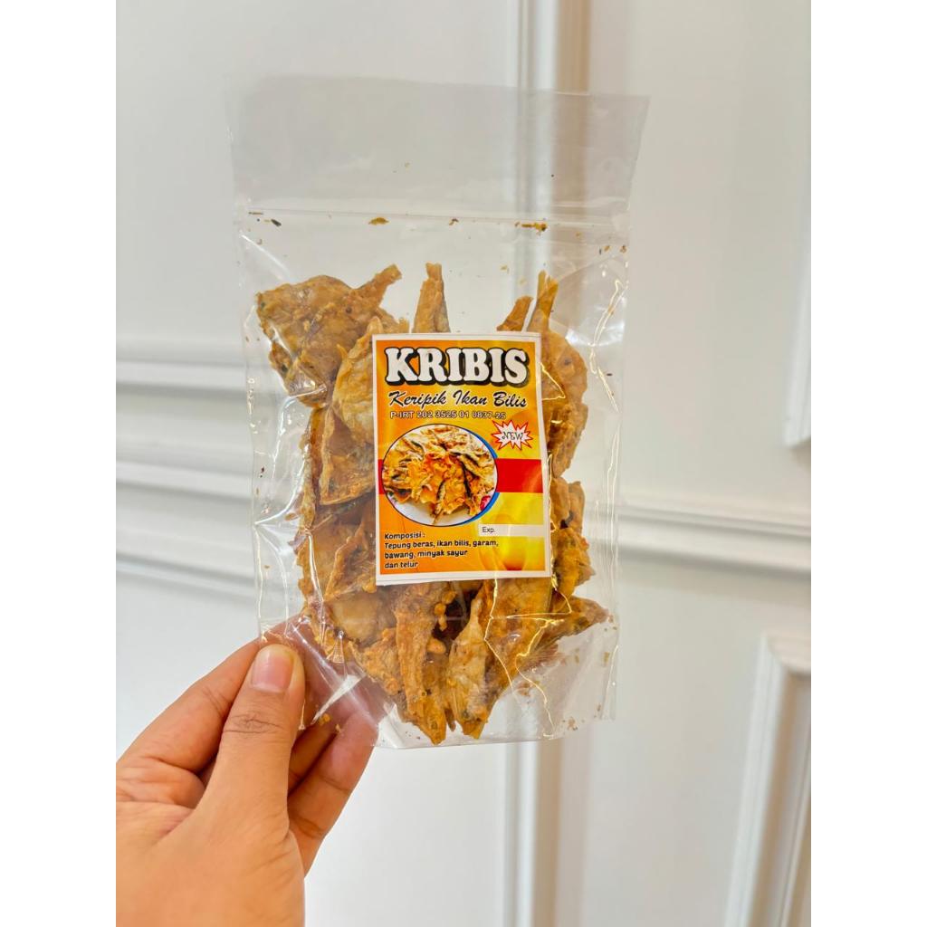 

KRIBIS KERIPIK IKAN BILIS ENAK GURIH RENYAH 100GR