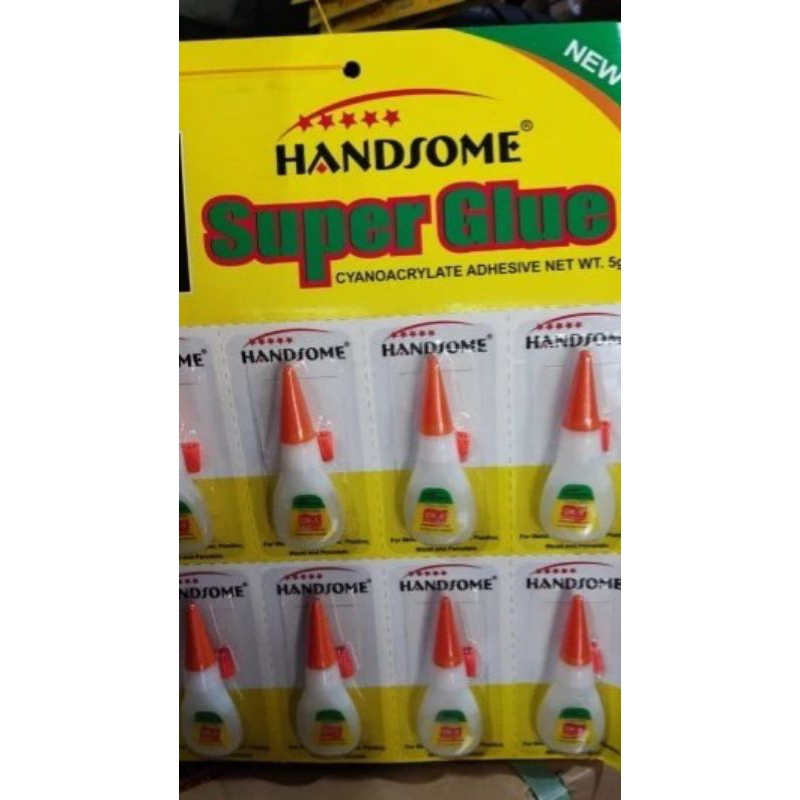 

LEM RENCENG HANDSOME-LEM HANDSOME BOTOL PAPAN LEM KOREA LEM POWER GLUE [PER 1 PCS]