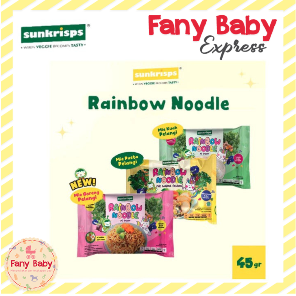 

SUNKRISPS RAINBOW NOODLE 45GR