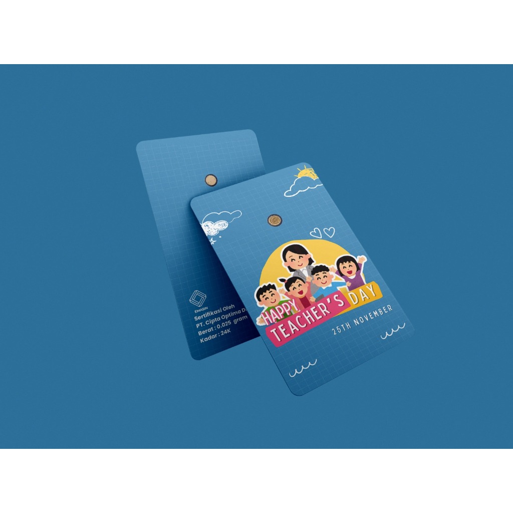 Logam Mulia Teacher Series 0,01 - 0,1 Gram