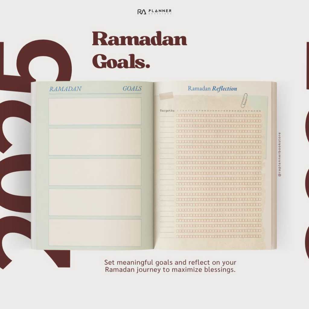 

HJK Planner 2025 Planner 365 Undated Calender Ibadah Tracker