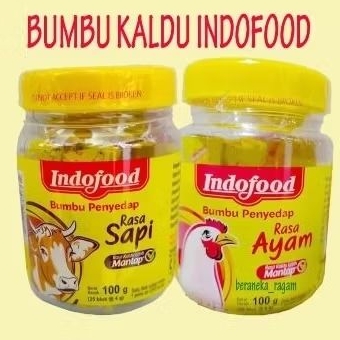 

Bumbu Kaldu Penyedap Rasa ayam Dan sapii100Gr